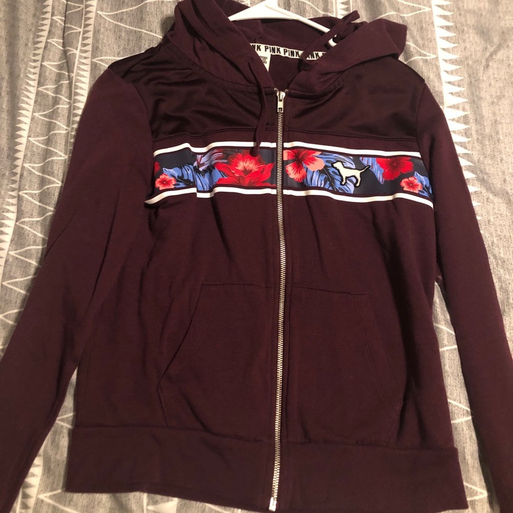 Victoria’s Secret PINK size medium zip up hoodie